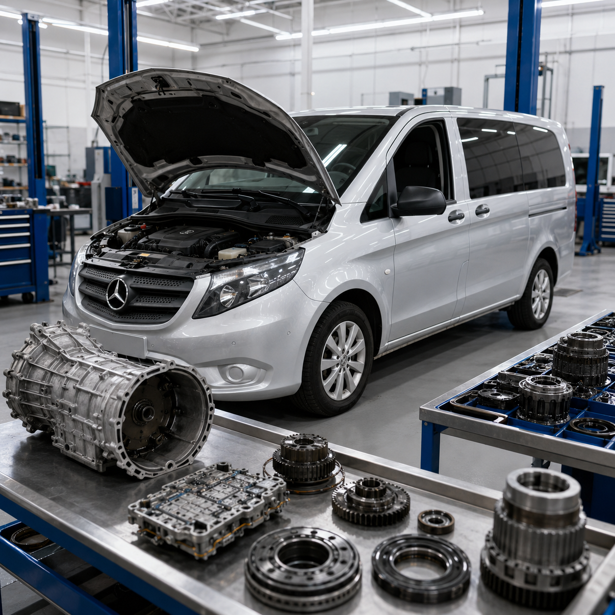 Mercedes Vito 116 CDI на ремонте АКПП