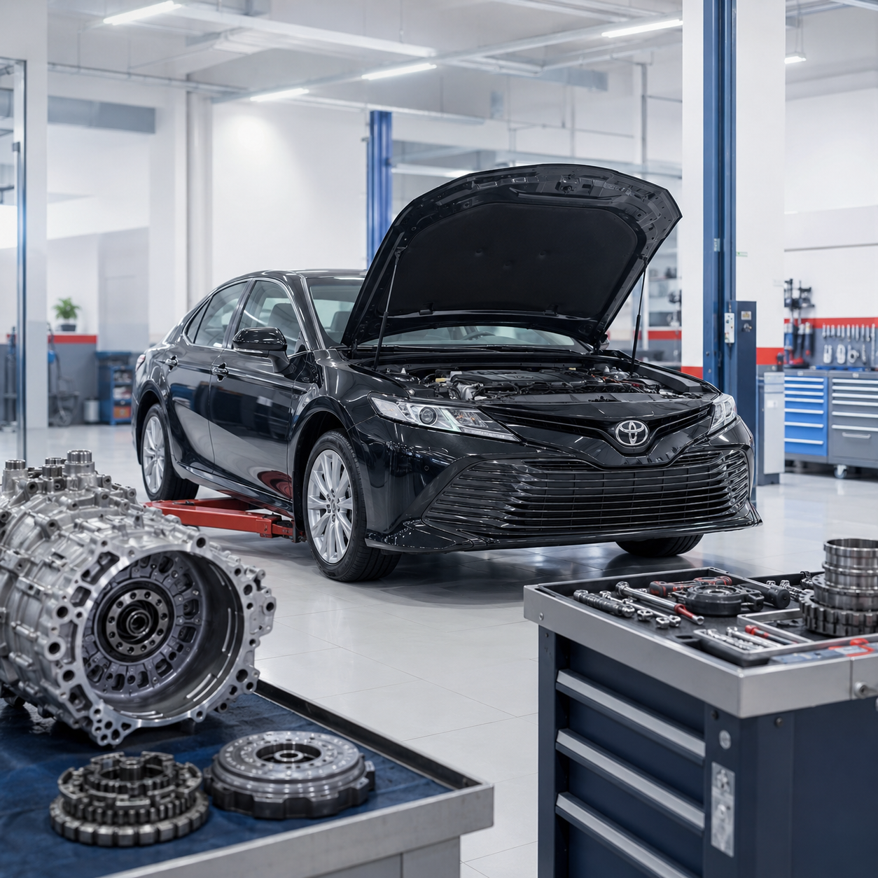 Toyota Camry на ремонте АКПП