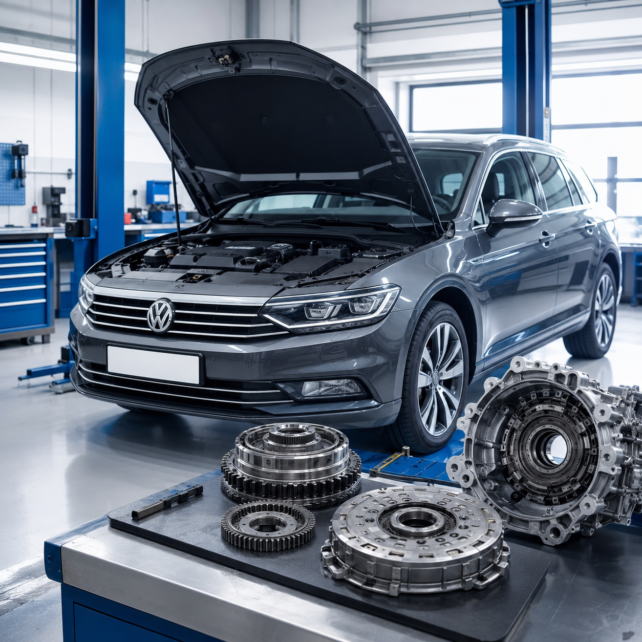 Ремонт DSG Volkswagen Passat B8