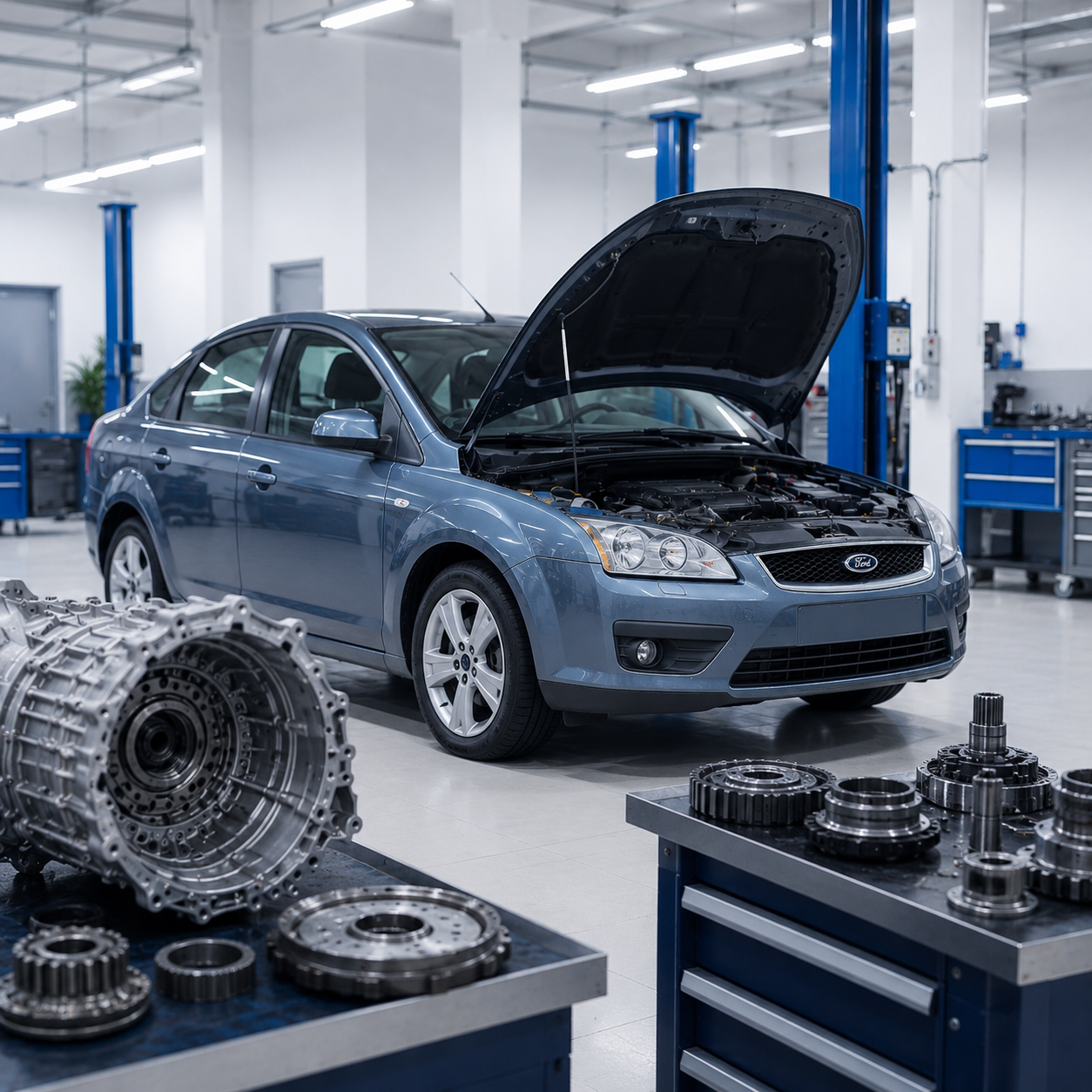 Ford Focus 2 на ремонте АКПП